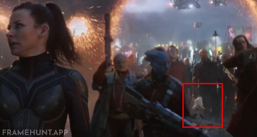 Howard the Duck can be seen holding a weapon and joining the final battle during the portal sequence. in Avengers: Endgame
