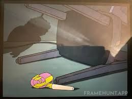 Nibbler's distinct shadow is visible under the desk just before Fry falls into the cryogenic tube. in Futurama