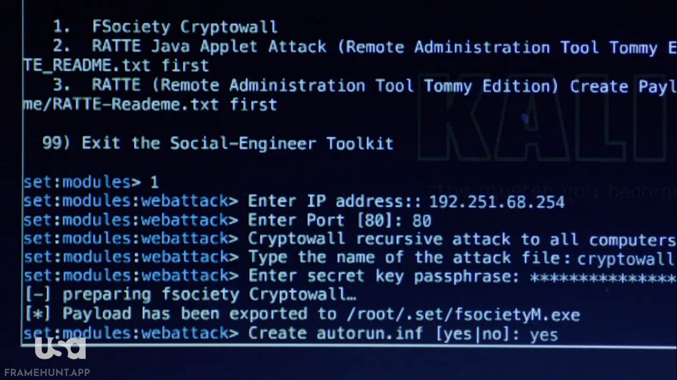 Every IP address shown on Elliot's computer screens is completely real and leads to interactive ARG websites. in Mr. Robot