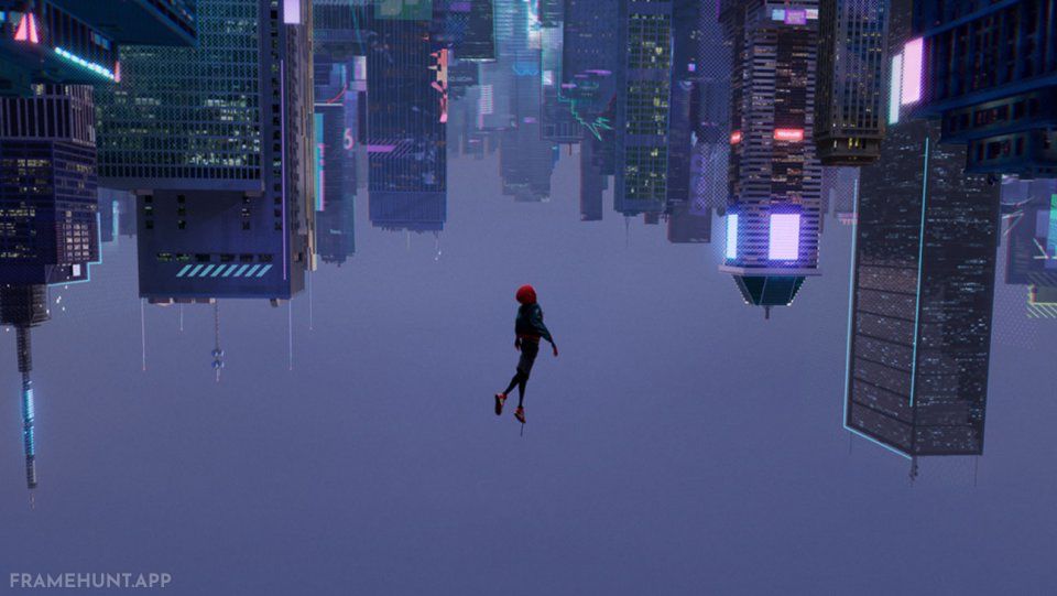 Miles Morales is animated at a choppy 12 frames per second until his Leap of Faith, where he instantly shifts to a smooth 24 frames. in Spider-Man: Into the Spider-Verse