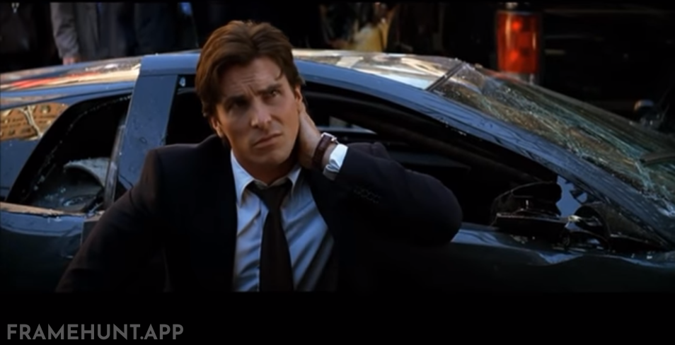 Bruce Wayne prevents an assassination by crashing his Lamborghini Murciélago, which literally translates to "bat" in Spanish. in The Dark Knight