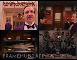 The physical aspect ratio of the screen changes three times to match the historical time periods being shown. in The Grand Budapest Hotel