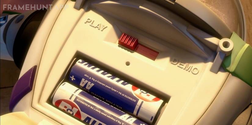 The AA batteries used to power Buzz Lightyear are manufactured by the evil corporation Buy n Large. in Toy Story 3