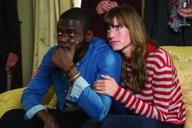 The symbolic use of blue and red colors identifies character allegiances throughout the plot in Get Out