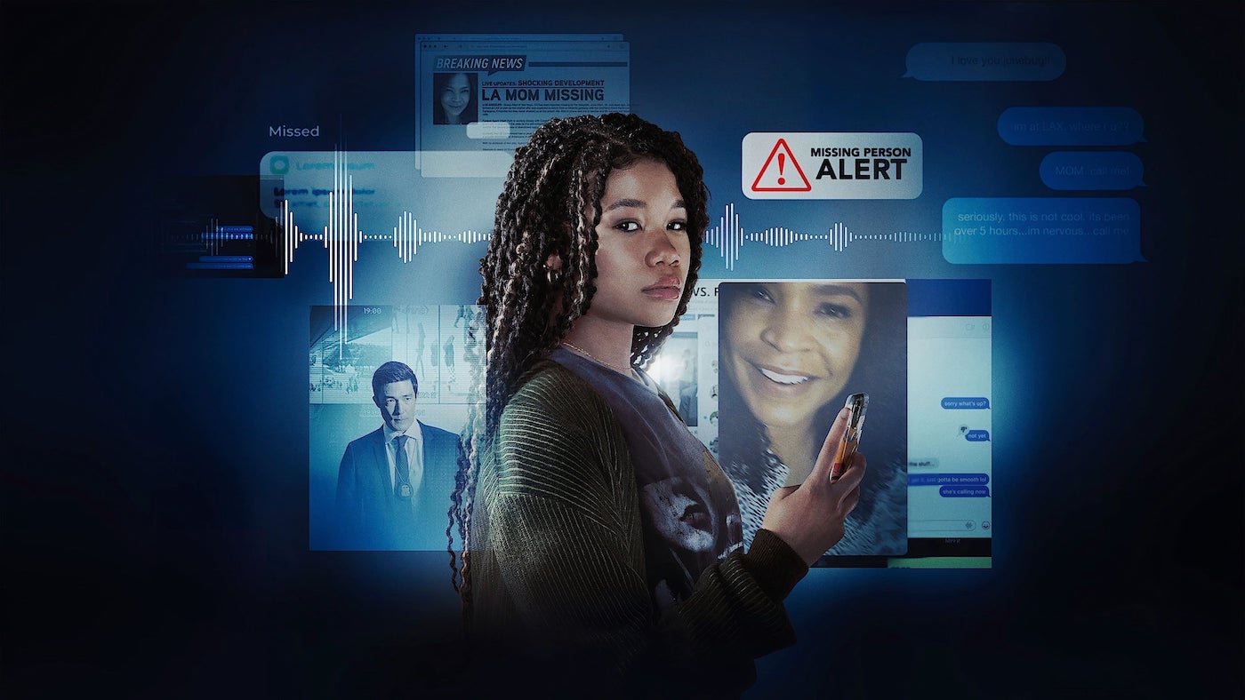 Hidden QR codes and AR elements are embedded in the digital screens. in Missing