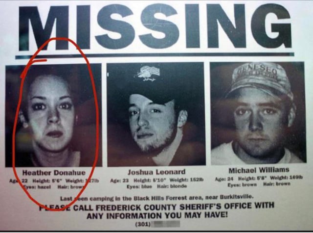 The film's marketing campaign relied on real-looking missing persons posters, convincing people it was real. in The Blair Witch Project