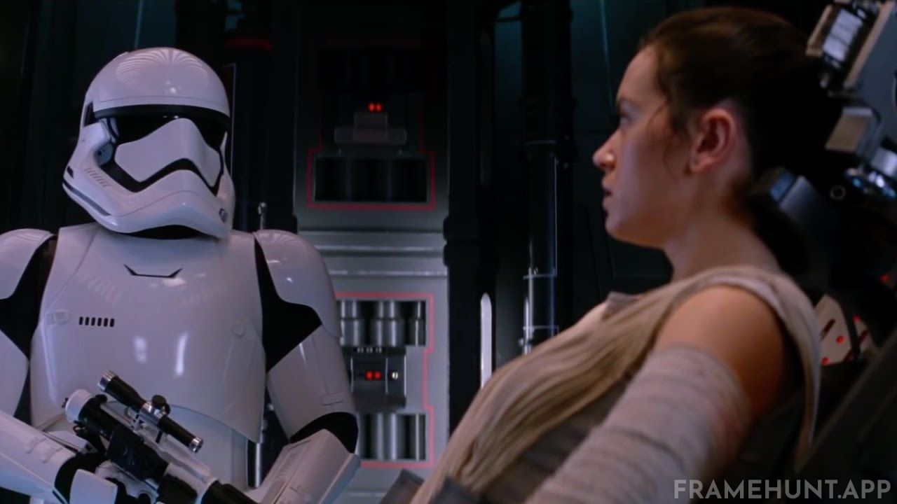Daniel Craig plays the First Order Stormtrooper who is mind-tricked by Rey. in Star Wars: The Force Awakens
