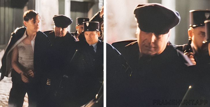 The real Frank Abagnale Jr. plays the French police officer who arrests Leonardo DiCaprio. in Catch Me If You Can