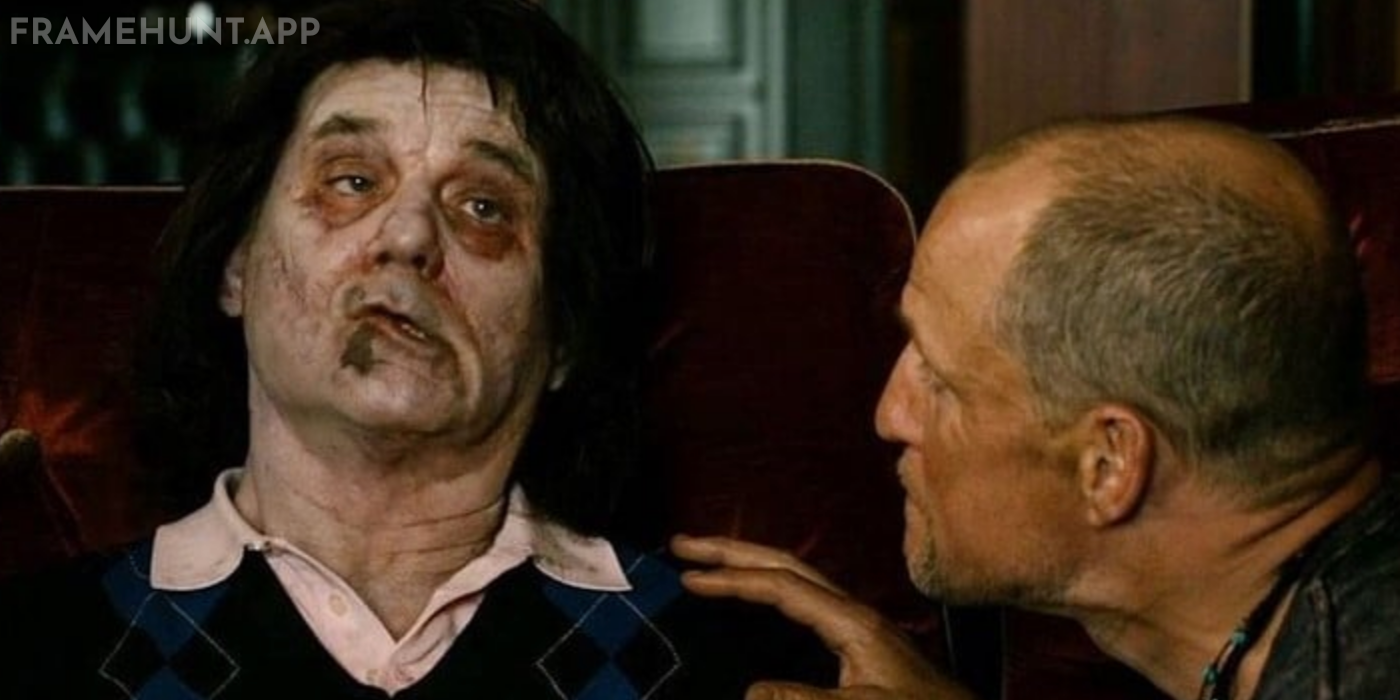 Bill Murray plays himself, surviving the zombie apocalypse by dressing up as a zombie to safely play golf. in Zombieland