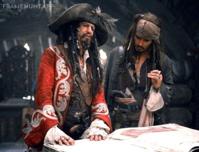 Rolling Stones guitarist Keith Richards plays Captain Teague, the Keeper of the Pirate Code and Jack Sparrow's father. in Pirates of the Caribbean: At World's End