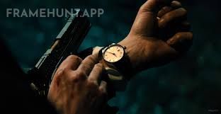 John Wick always wears his wristwatch facing inward on the inside of his wrist. in John Wick