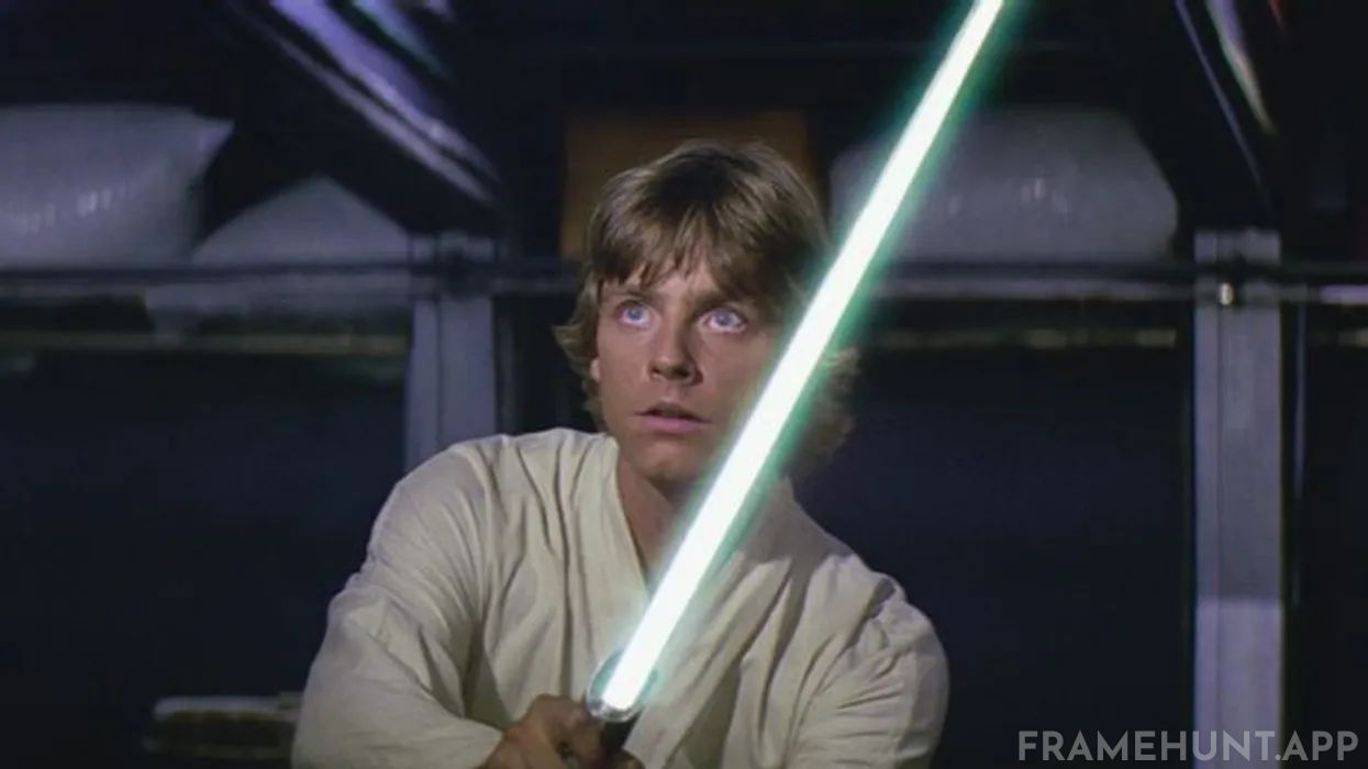 The iconic humming sound of the lightsaber was created using a broken television and a film projector. in Star Wars
