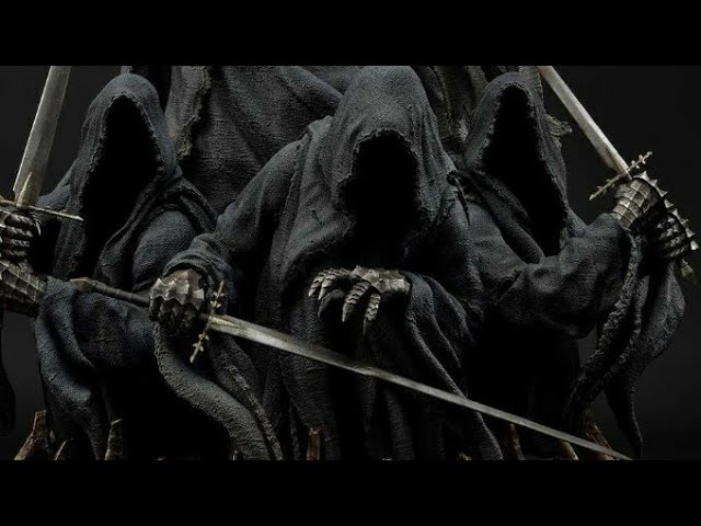 The terrifying screech of the Nazgûl is actually the director's wife screaming mixed with a pig. in The Lord of the Rings: The Fellowship of the Ring