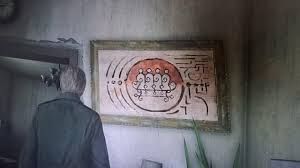 The demonic name "Paimon" and his sigil are secretly carved and written into the background wallpaper and wood. in Hereditary